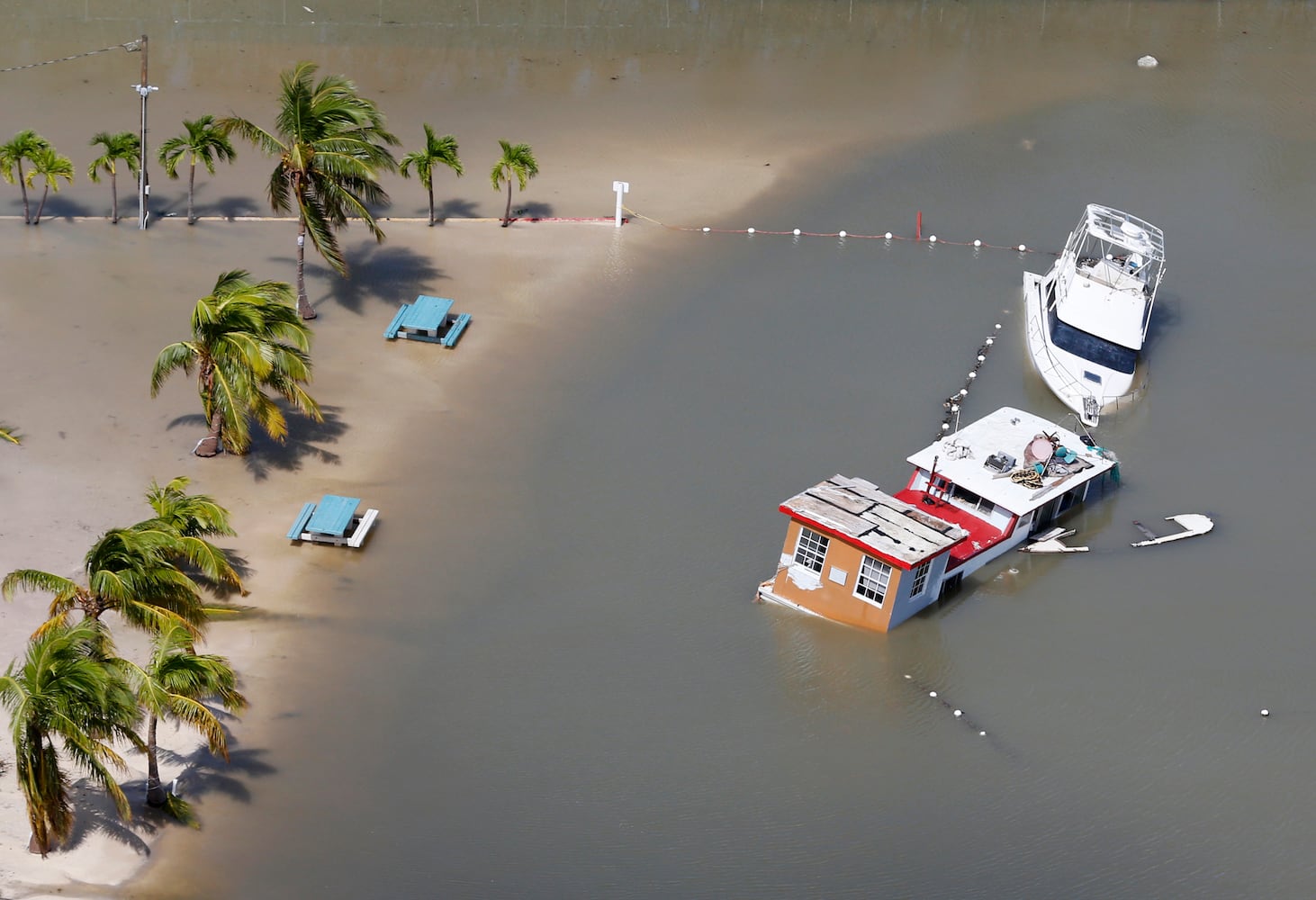 Photos: Hurricane Irma damage in Florida Keys