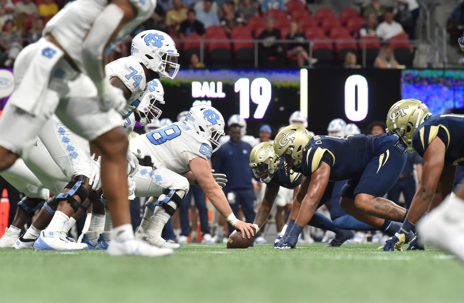 Georgia Tech-North Carolina football