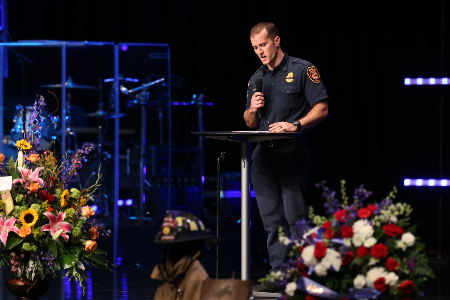 Marietta firefighter celebration of life