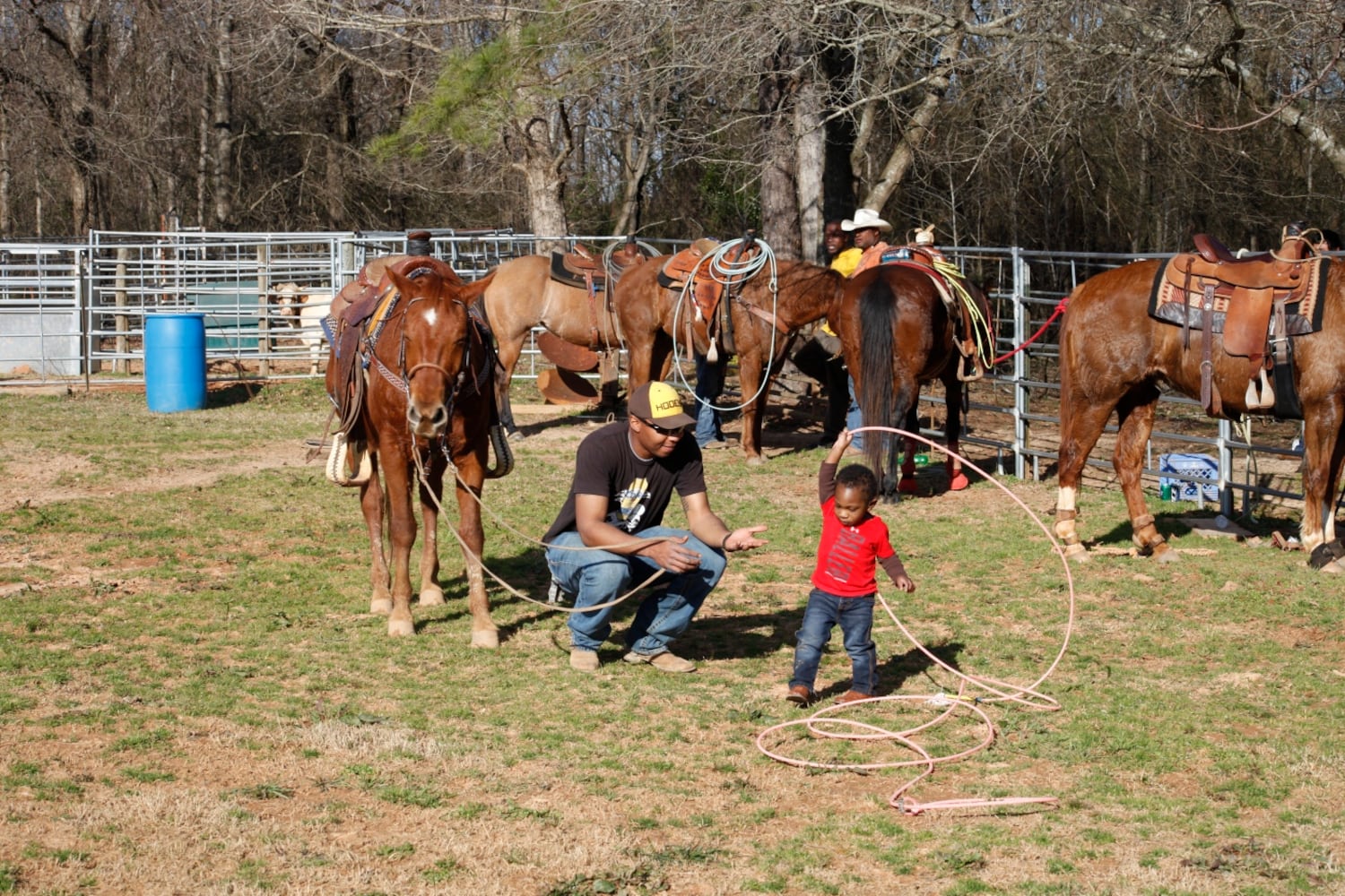 Photos: Black cowboys return to Atlanta for Pickett Invitational Rodeo