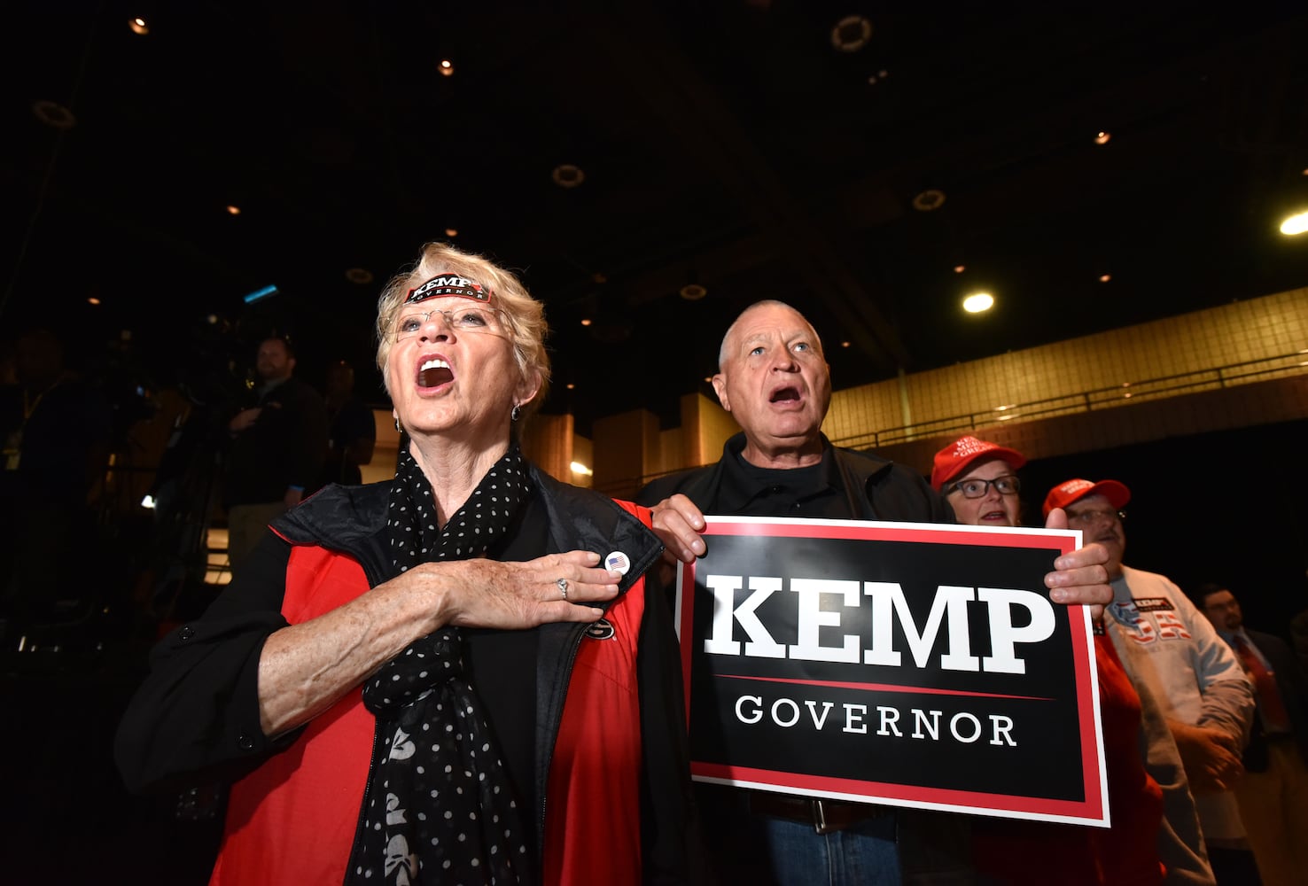 Photos: Mike Pence campaigns with Brian Kemp