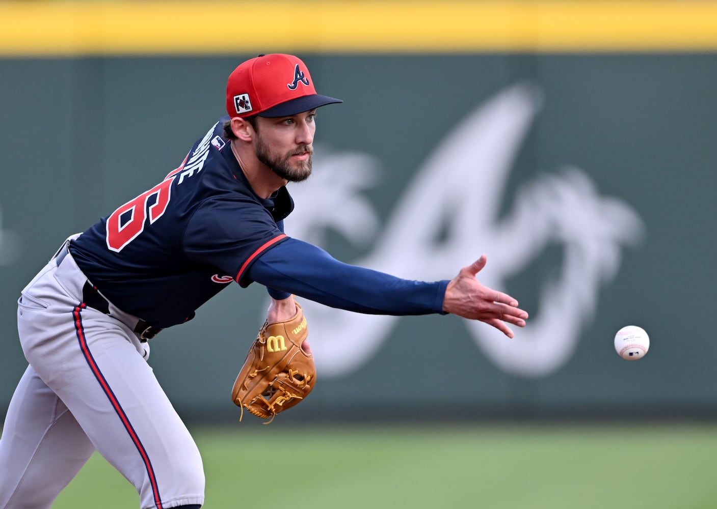 First full-squad spring training workouts