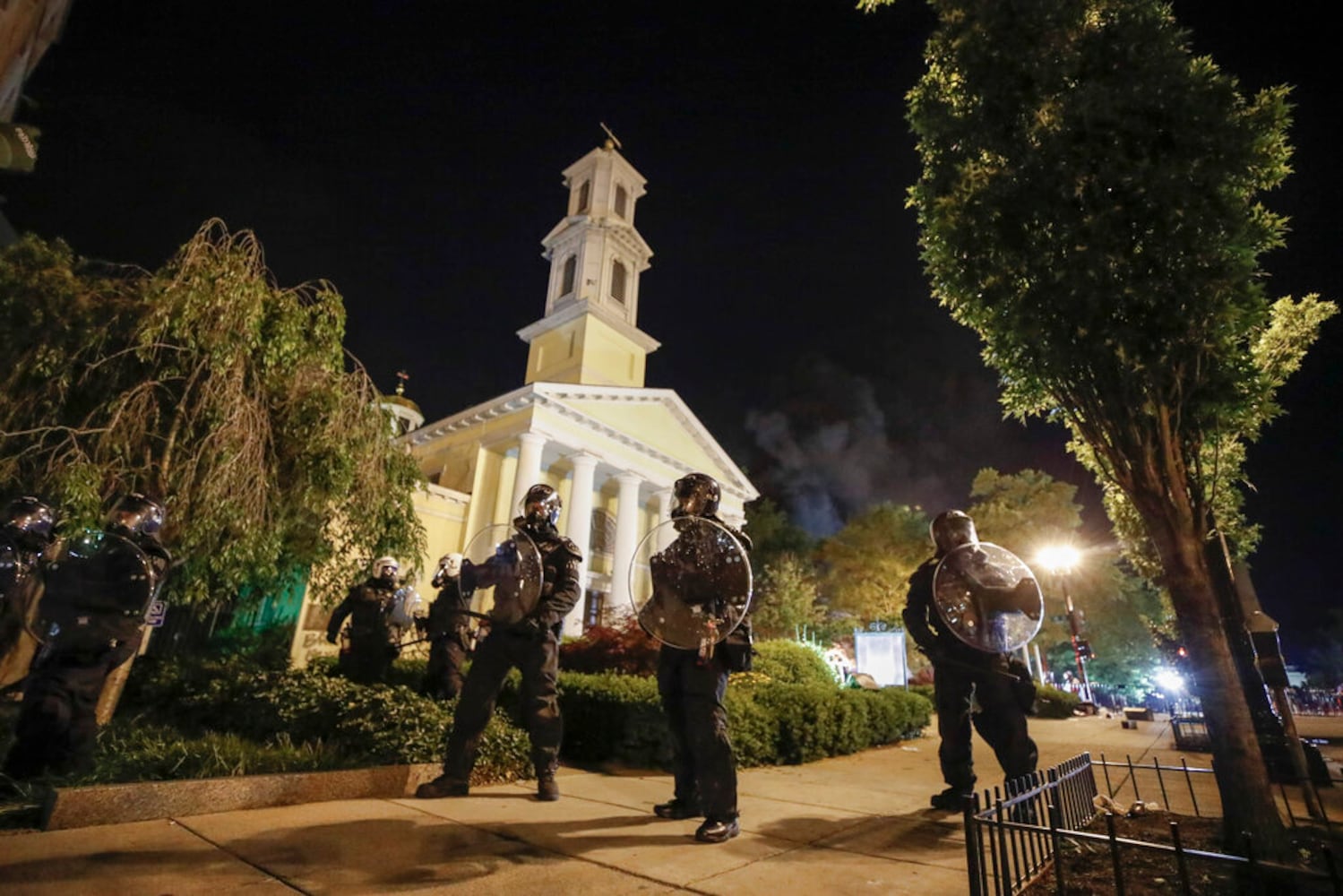 PHOTOS: U.S. cities face protests, fallout Sunday after George Floyd’s death