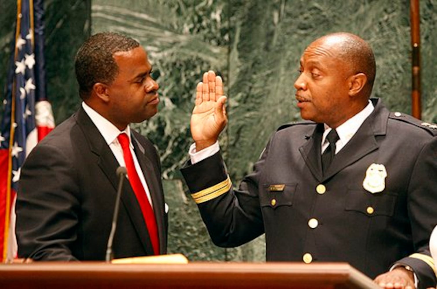 Kasim Reed becomes Atlanta's 59th mayor