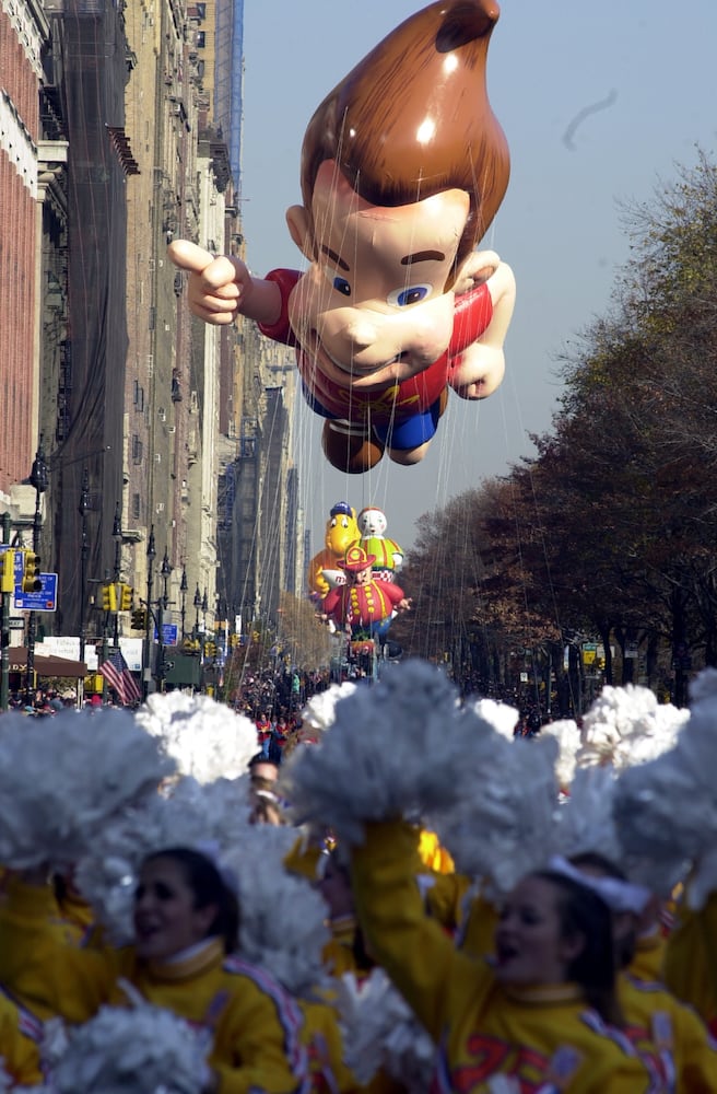 Macy's Thanksgiving Day Parade floats through the years