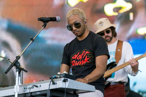 Toro y Moi performs at Day 1 of the Astroworld Music Festival at NRG Park on Friday, Nov. 5, 2021, in Houston. (Photo by Amy Harris/Invision/AP)