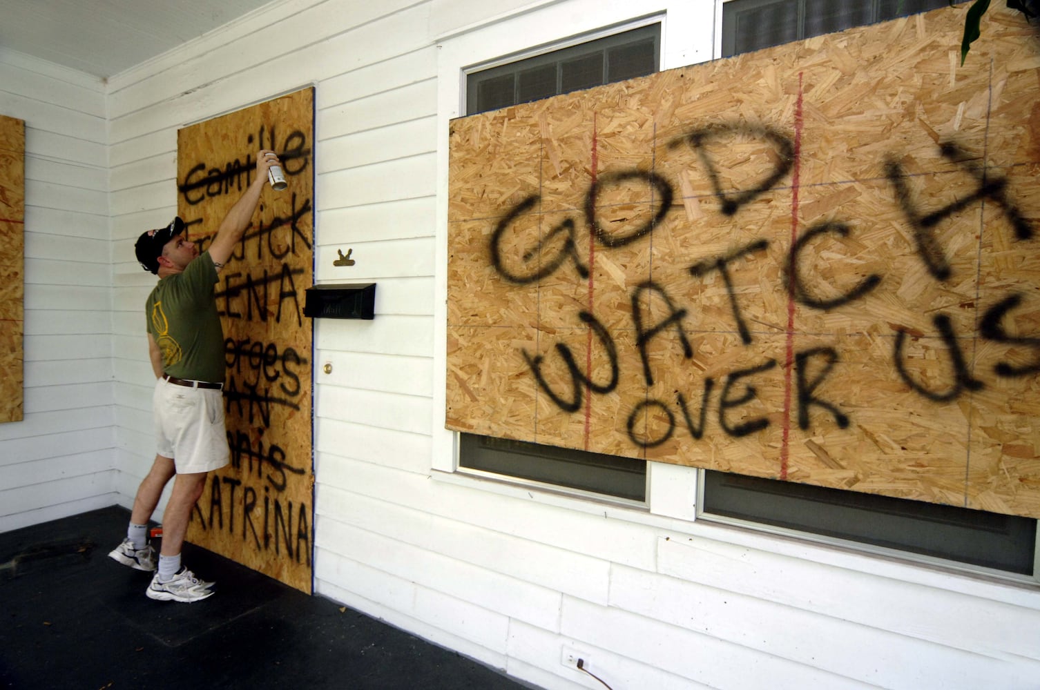 The signs of Hurricane Katrina