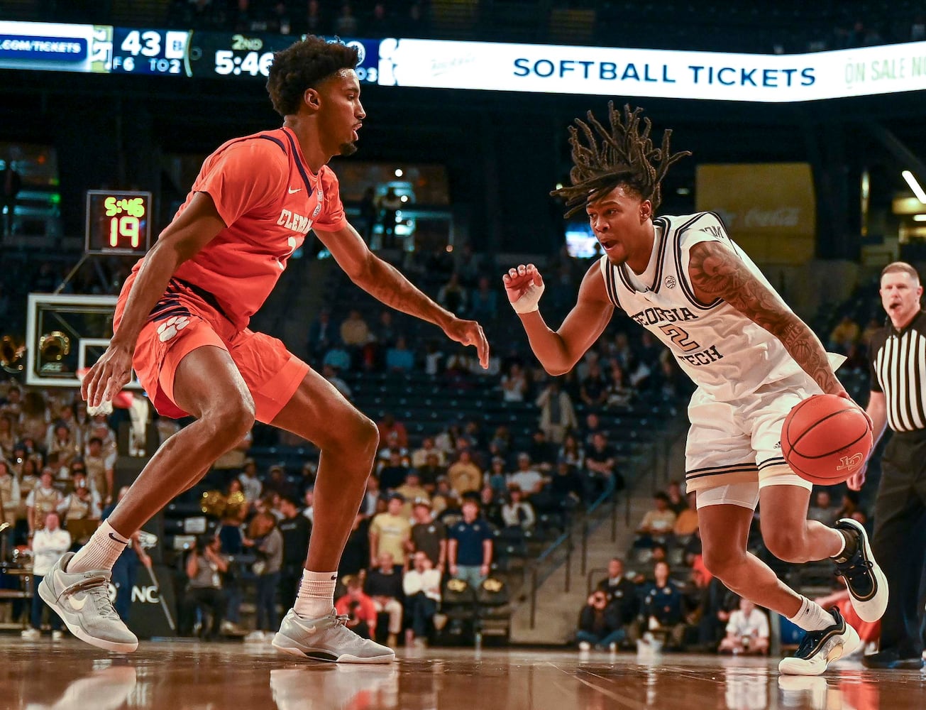 Men's BBall: GT v. Clemson