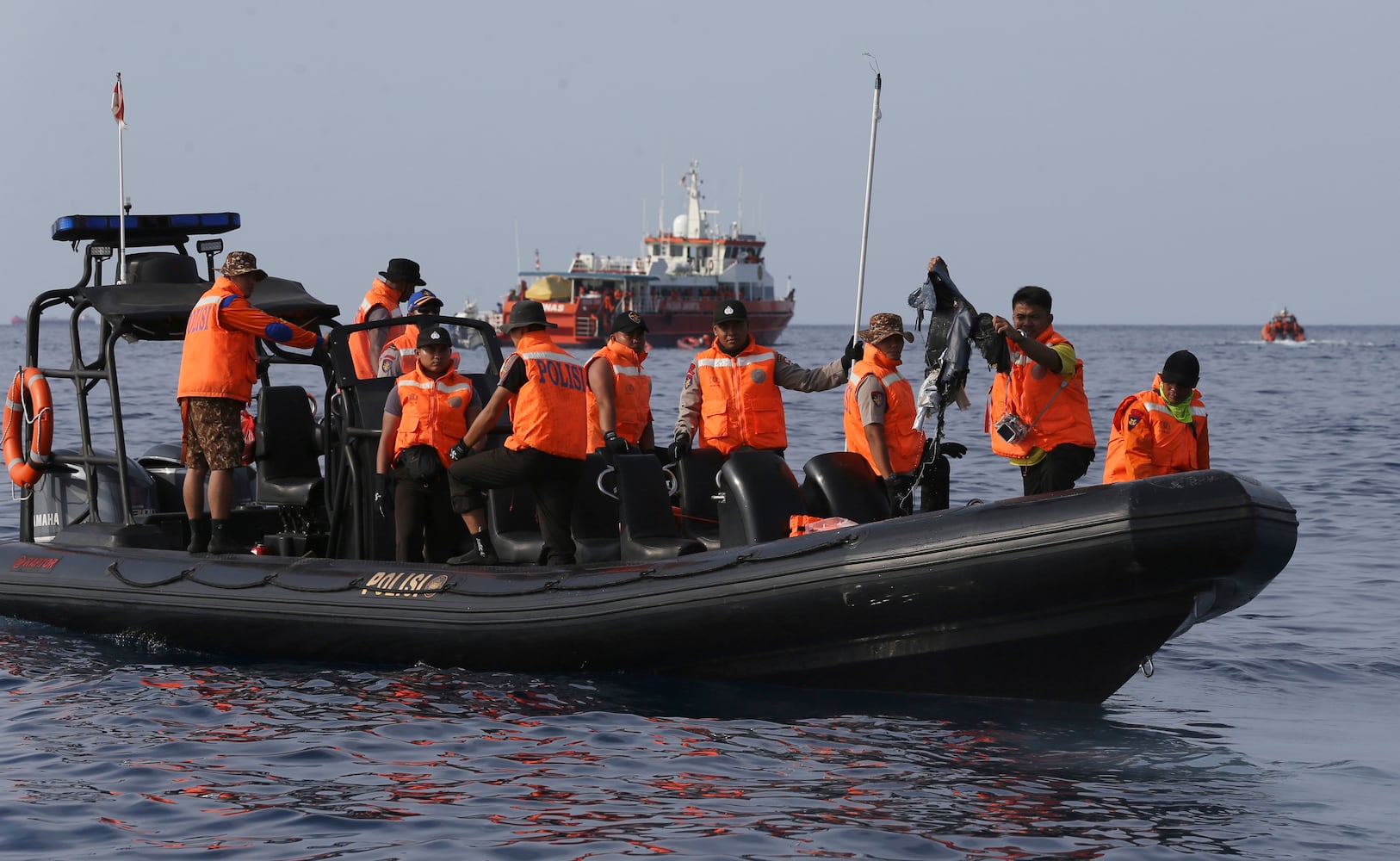 Photos: Lion Air jet with 189 aboard crashes in sea off Indonesia