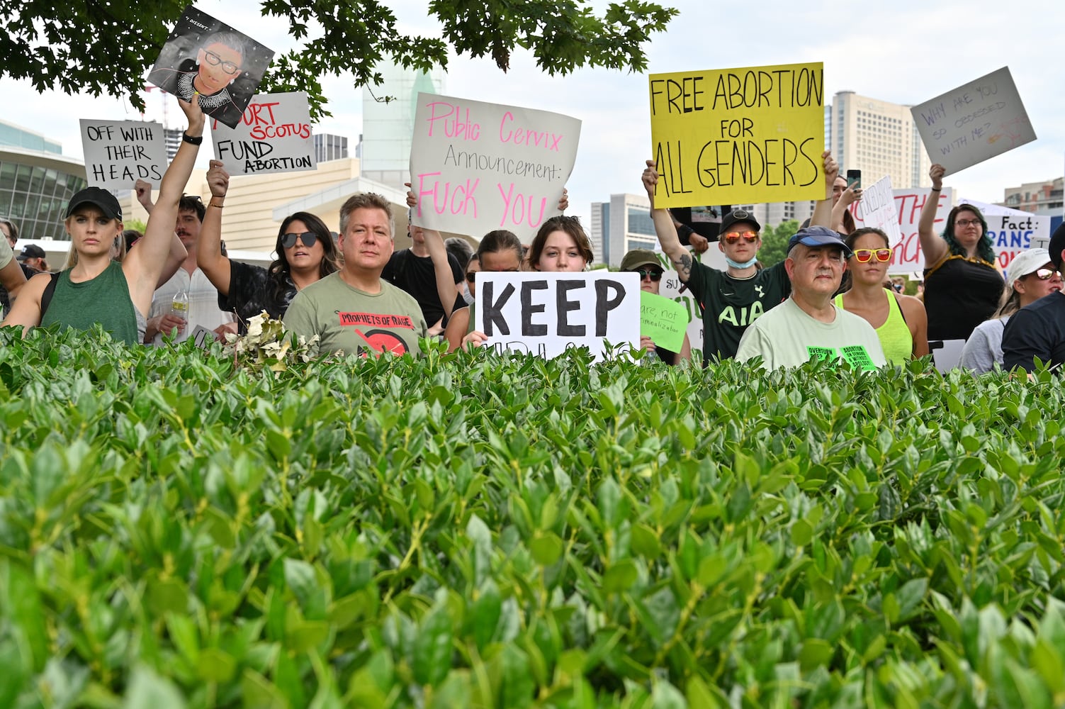 2nd Day Protest on Roe v. Wade