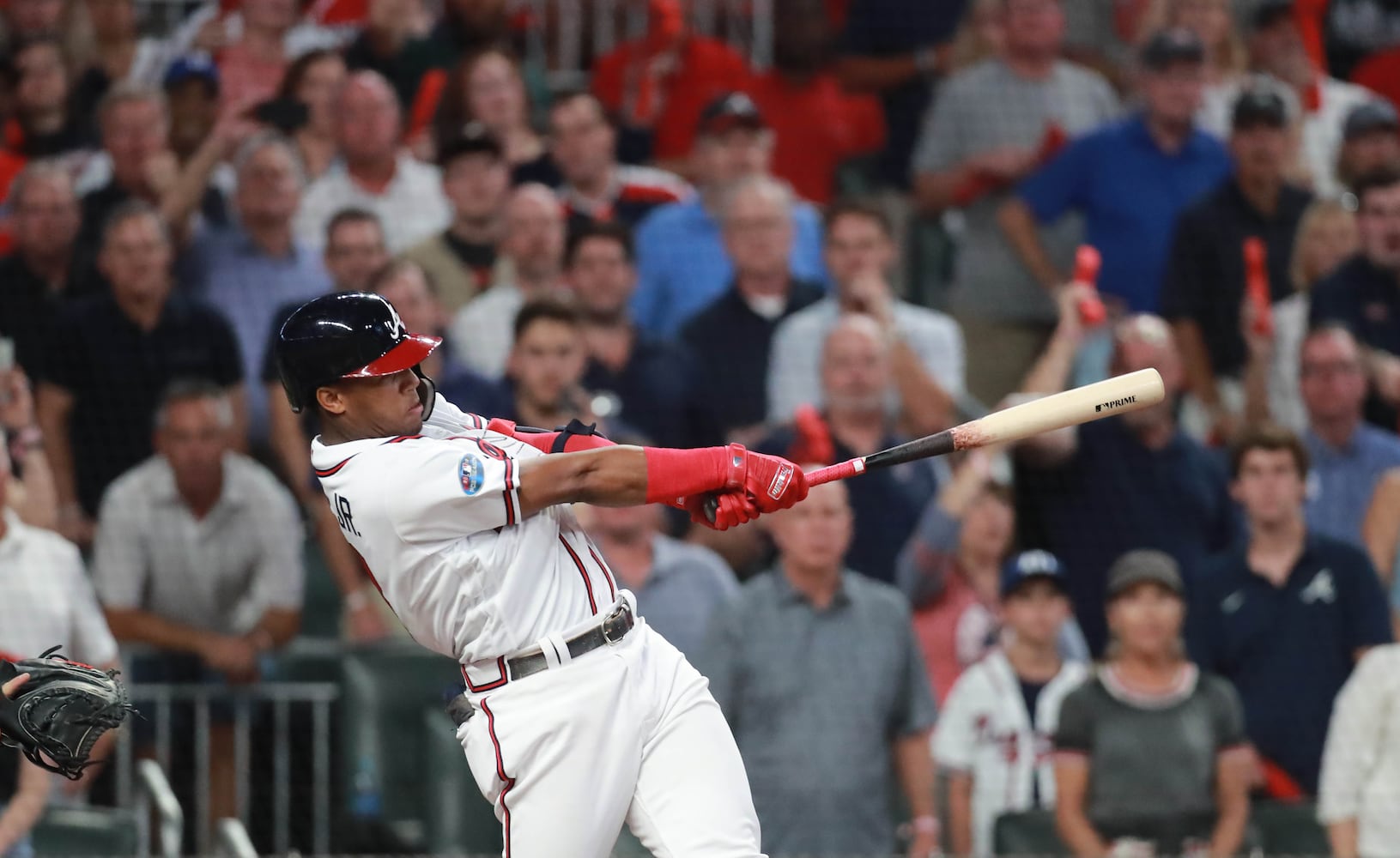 Photos: Acuna hits grand slam as Braves battle Dodgers in Game 3