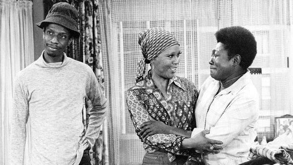 Good Times aired on CBS from 1974 to 1979. The show starred (from left) Jimmie Walker, Ja'net Dubois and Esther Rolle.