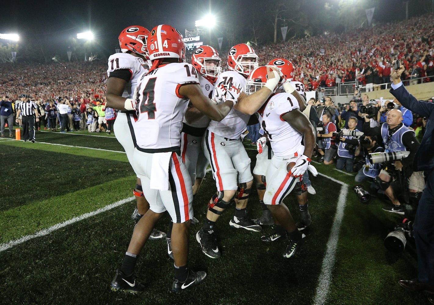 Photos: Bulldogs outlast Sooners in Rose Bowl