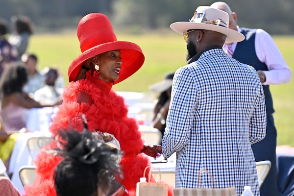 Scenes from the 7th Annual Atlanta Fashion and Polo on Sunday, Oct. 13, 2024, in Fairburn, GA. (Jim Blackburn for the AJC)