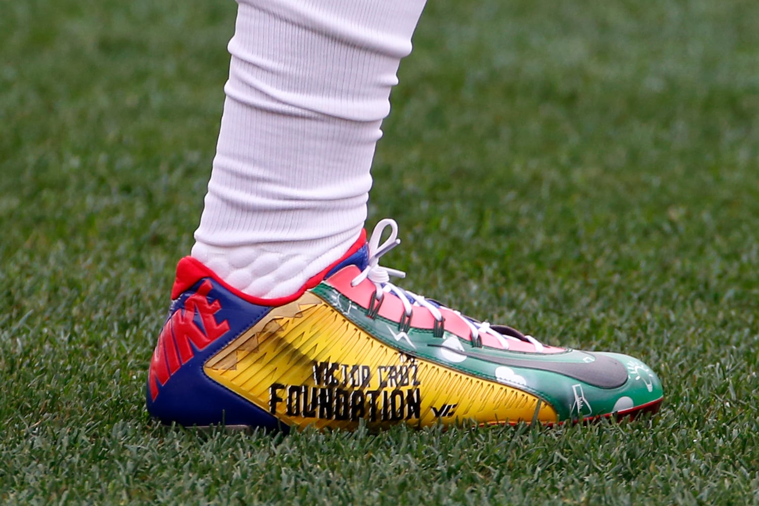 NFL players wear unique cleats