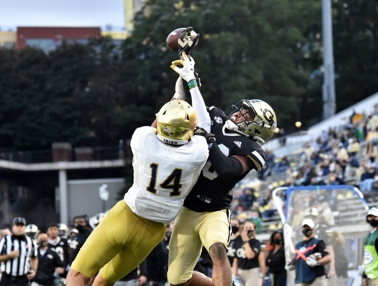 Georgia Tech vs Notre Dame game