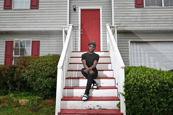 Portrait of Shaquille Gordon who is a resident of the home provided by Here’s to Life to those with HIV/AIDS on Wednesday, April 29, 2020. The organization is funded by the federal HOPWA program. The city of Atlanta gets the money and is supposed to reimburse groups like Here’s to Life across 29 metro counties, but the city has so mismanaged the program that HUD is threatening to cut funding. (Hyosub Shin / Hyosub.Shin@ajc.com)