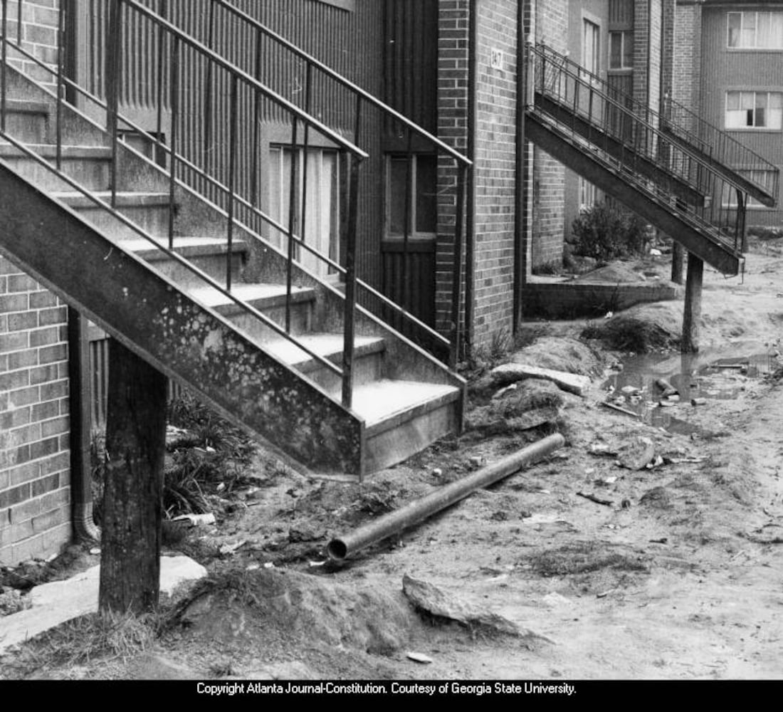 Flashback Photos: Maynard Jackson's stay at Bankhead Courts