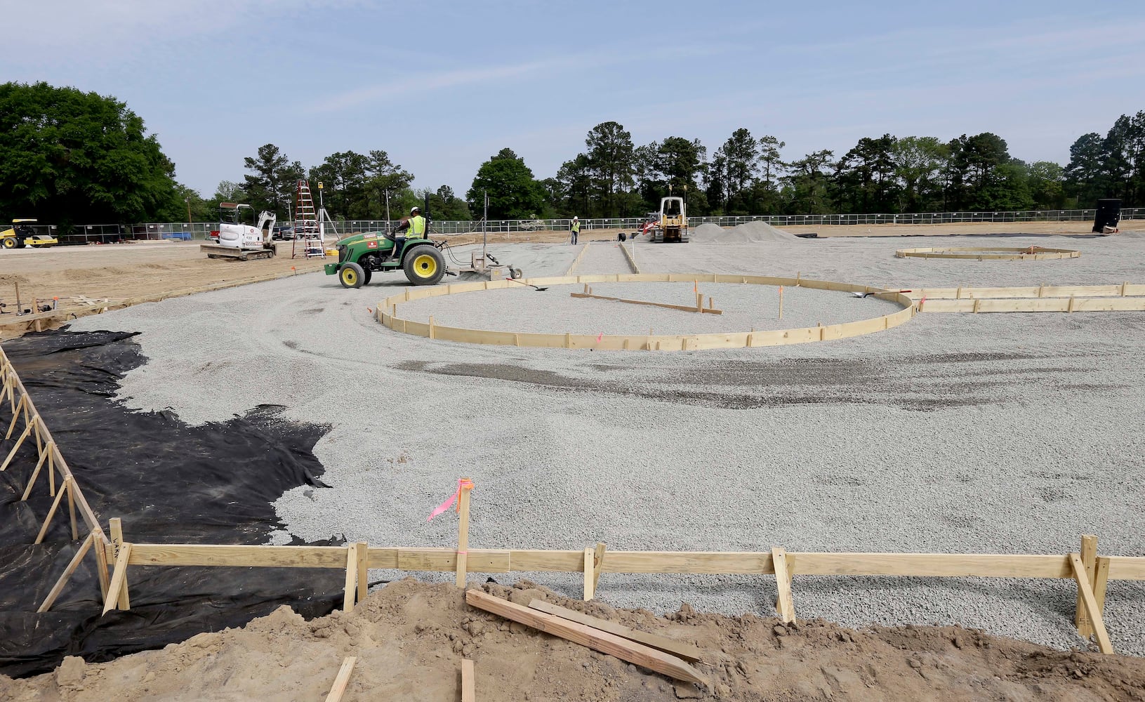 Fort Bragg builds a baseball field