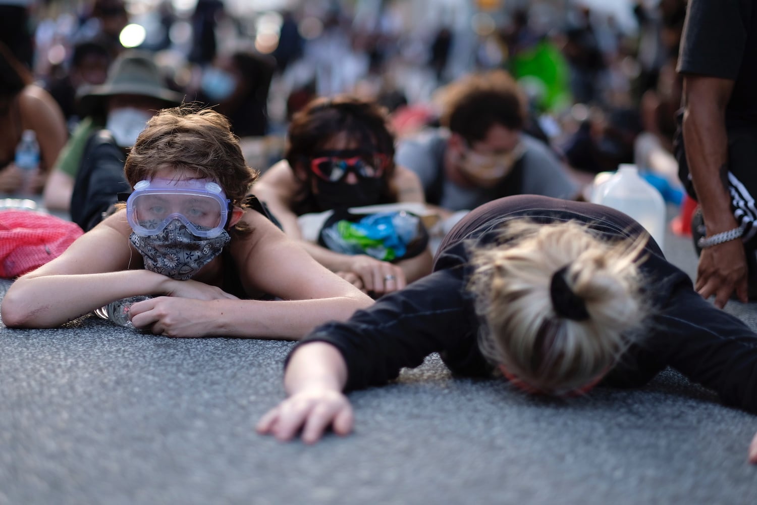 PHOTOS: Fourth day of protests in downtown Atlanta