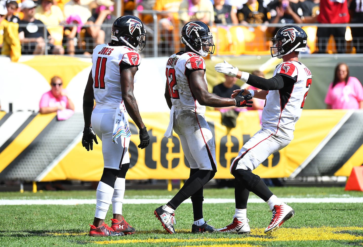 Photos: Falcons battle Steelers in key road game