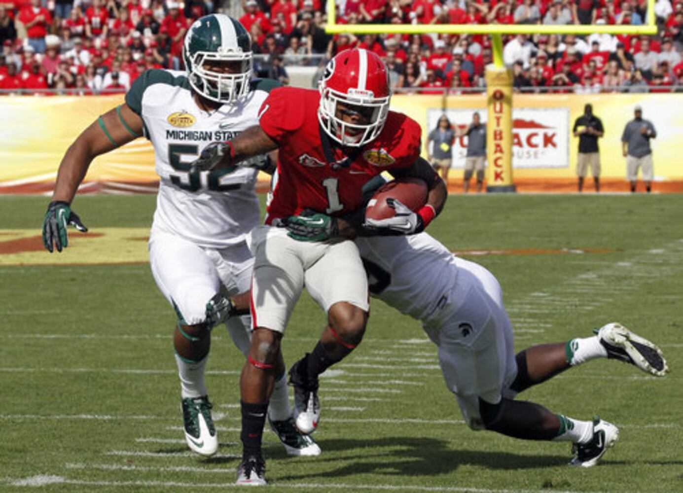 Outback Bowl: UGA falls in triple OT