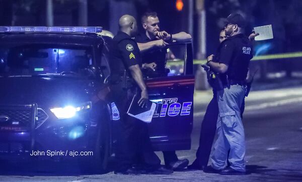 Atlanta police arrested Tremayne Mosley Tuesday morning after a chase through downtown. JOHN SPINK / JSPINK@AJC.COM