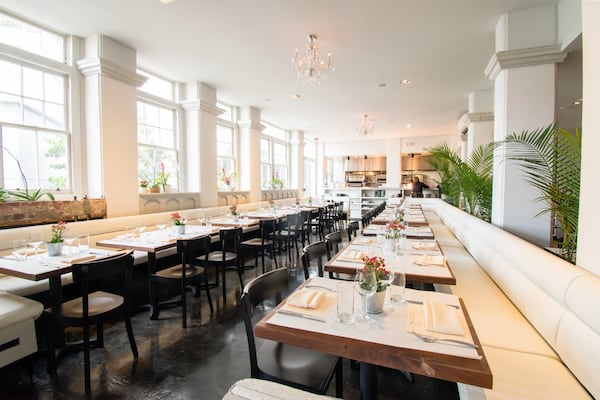 The main dining room at Midtown’s Rose and Rye. CONTRIBUTED BY HENRI HOLLIS