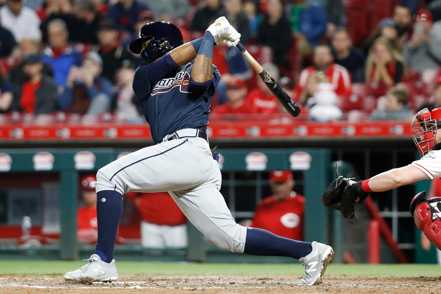 Photos: Ronald Acuna makes debut with Braves