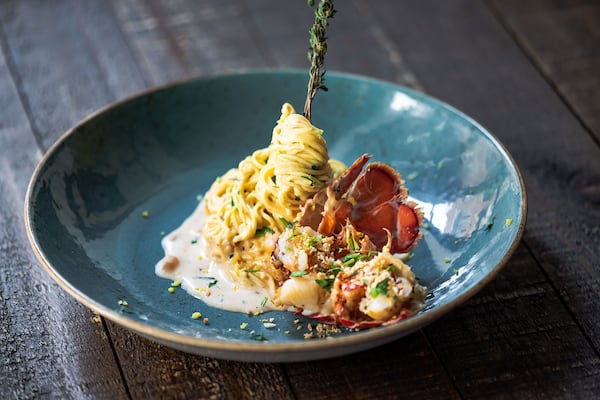 Lobster Capellini from CRU Wine Bar