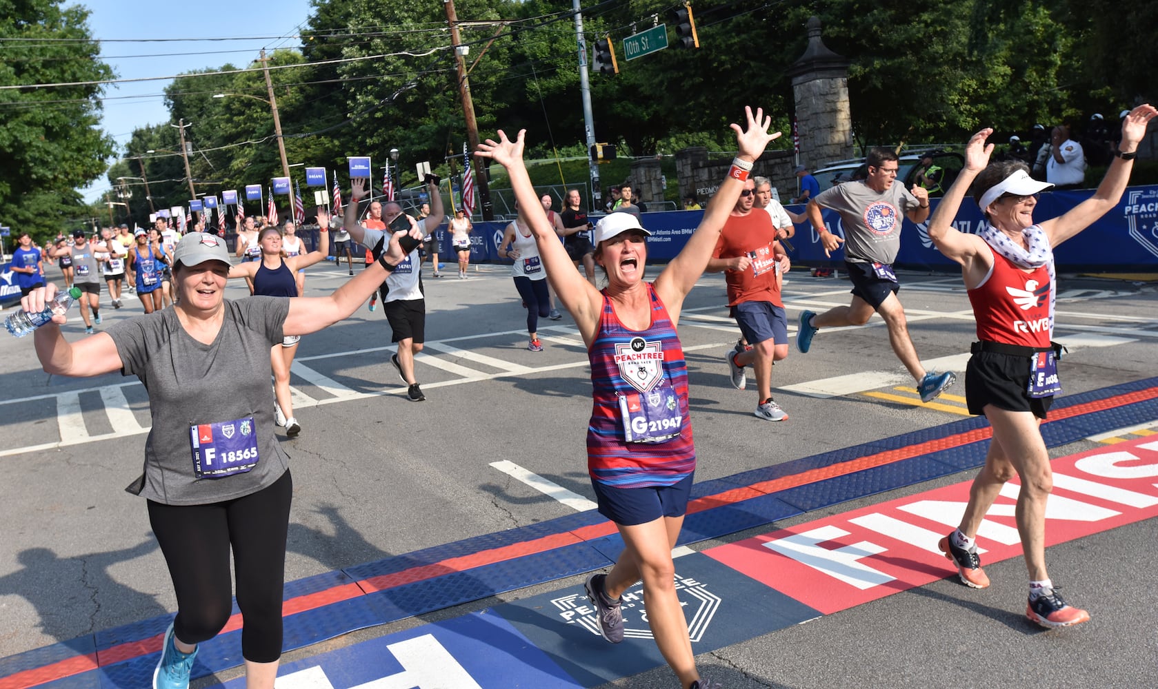 Peachtree Road Race photo