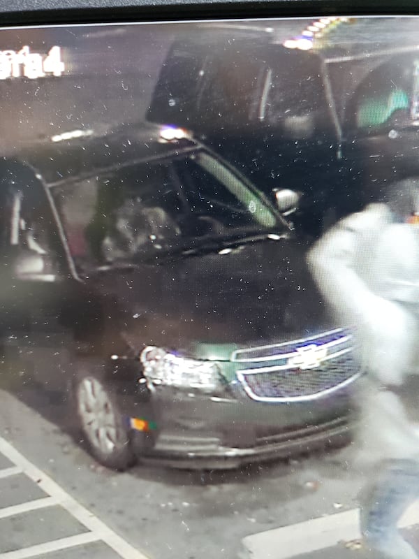 DeKalb police think this vehicle is associated with the persons of interest. (Credit: DeKalb County Police Department)