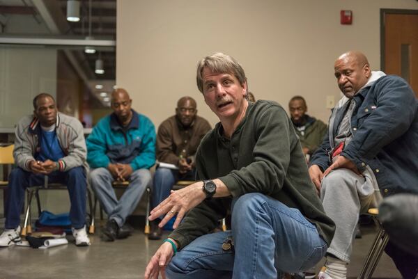  For years, Jeff Foxwothy has led Bible Study at the Atlanta Mission once a week. Photo: Courtesy of the Atlanta Mission