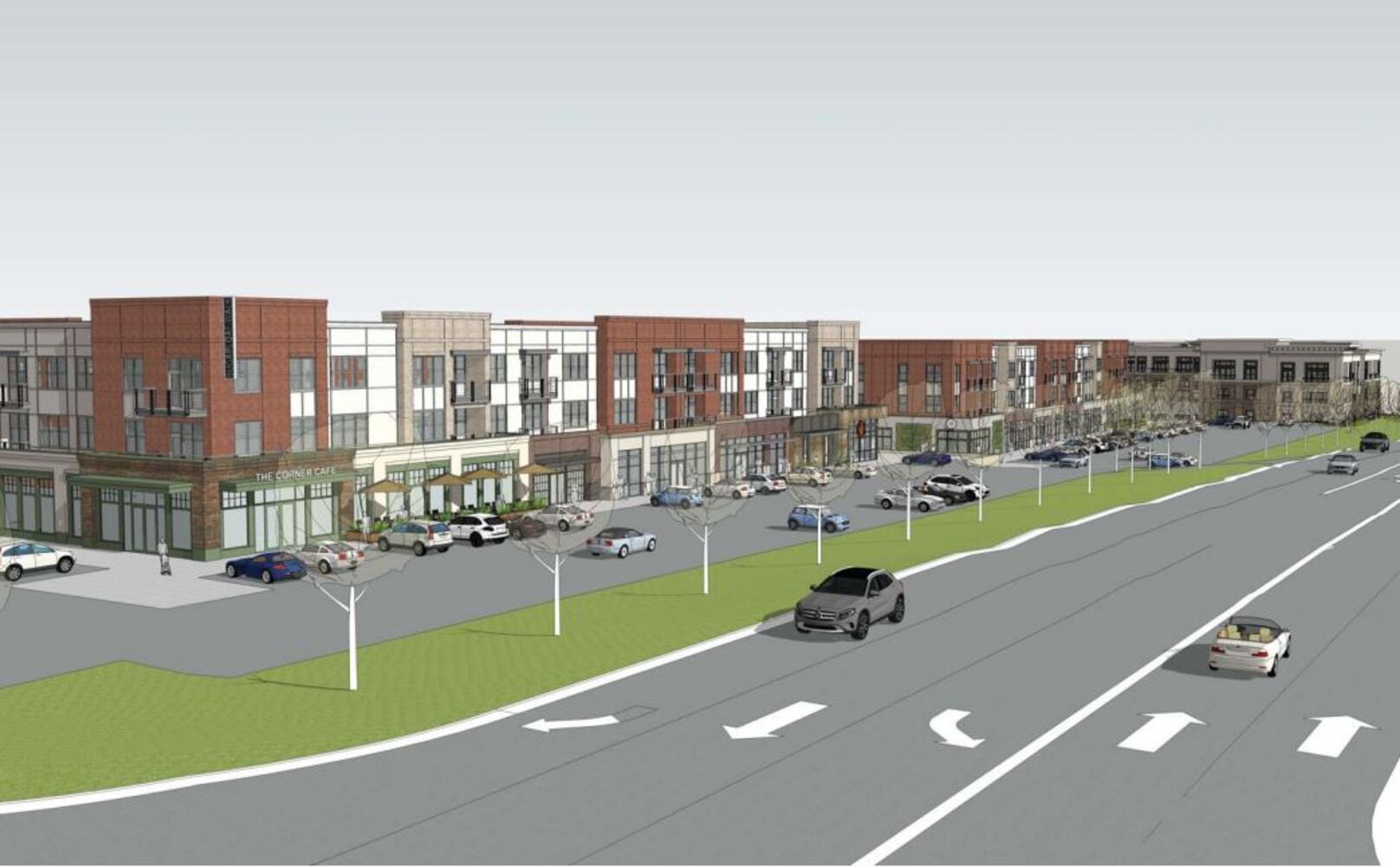 PHOTOS: Millenial-targeting mixed-use project proposed near Duluth