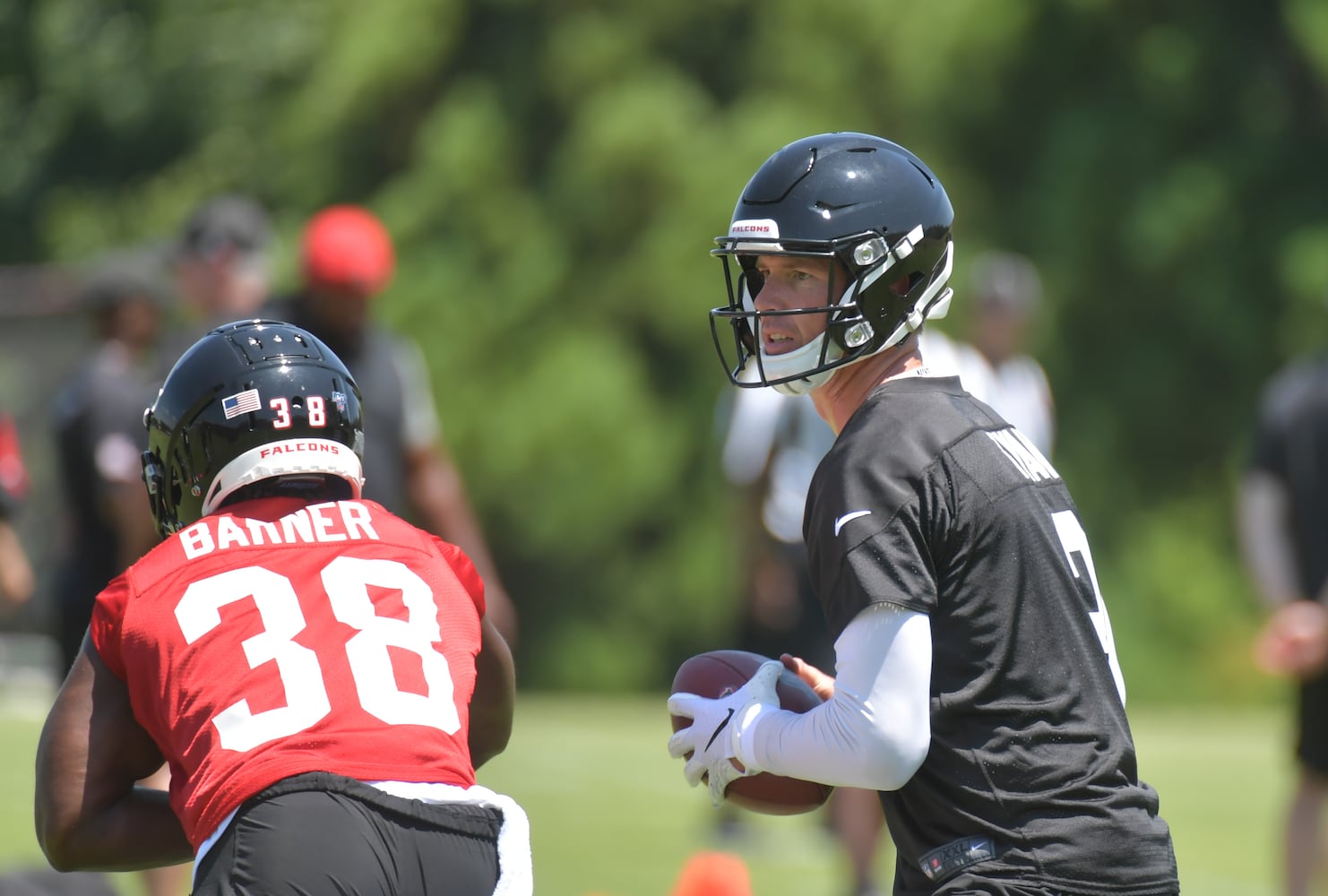 Photos: Falcons continue offseason workouts