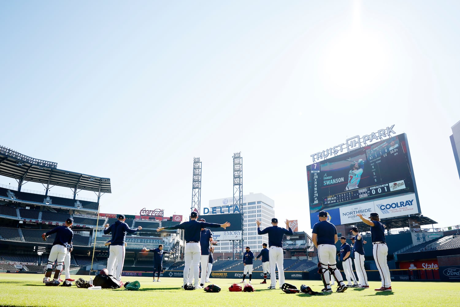 Atlanta Braves 2022 postseason - Monday, Oct. 10, 2022