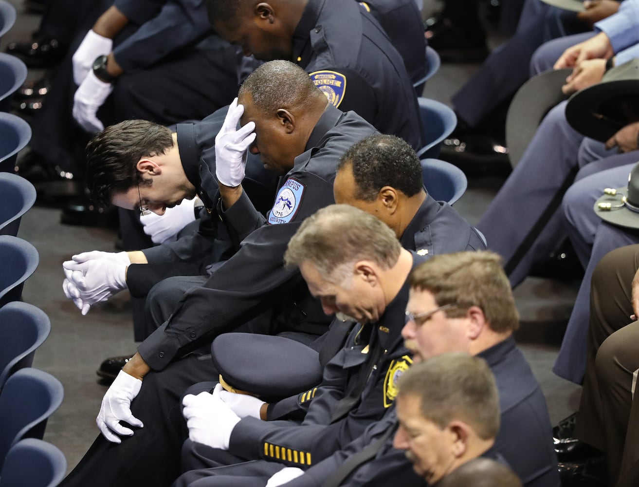 Funeral for campus police officer Jody Smith