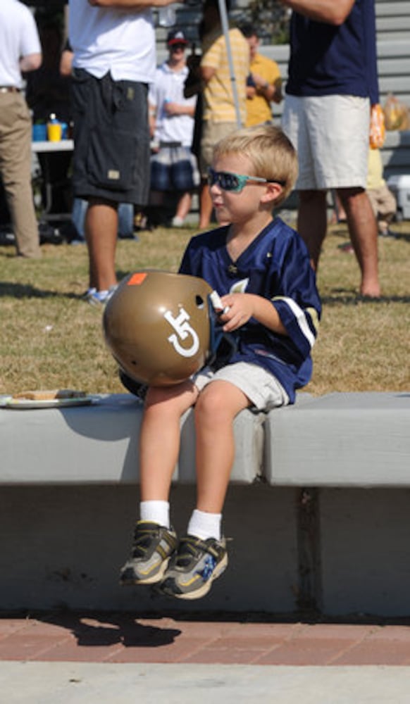 Tailgating in Black and Gold