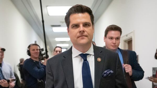 Rep. Matt Gaetz is under investigation. (AP Photo/J. Scott Applewhite)