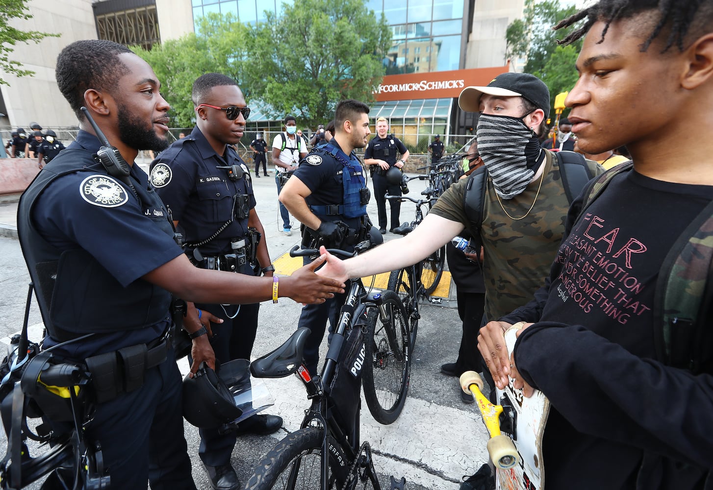 PHOTOS: Protesters gather across metro Atlanta