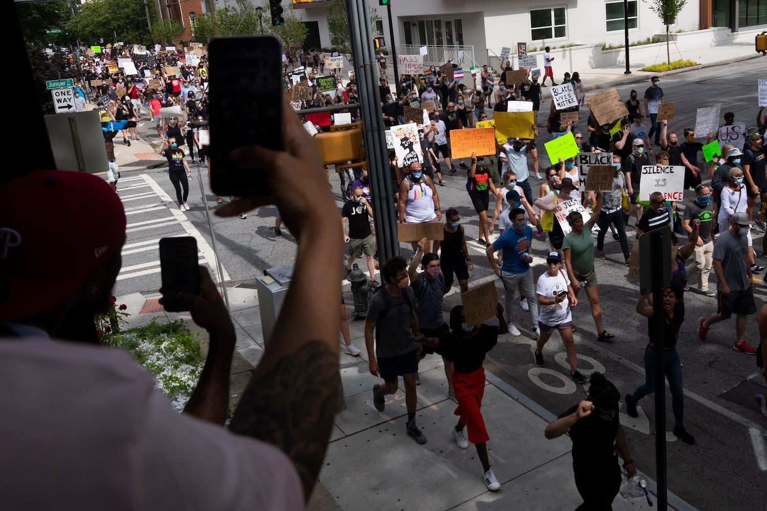 PHOTOS: 10th day of protests in Atlanta