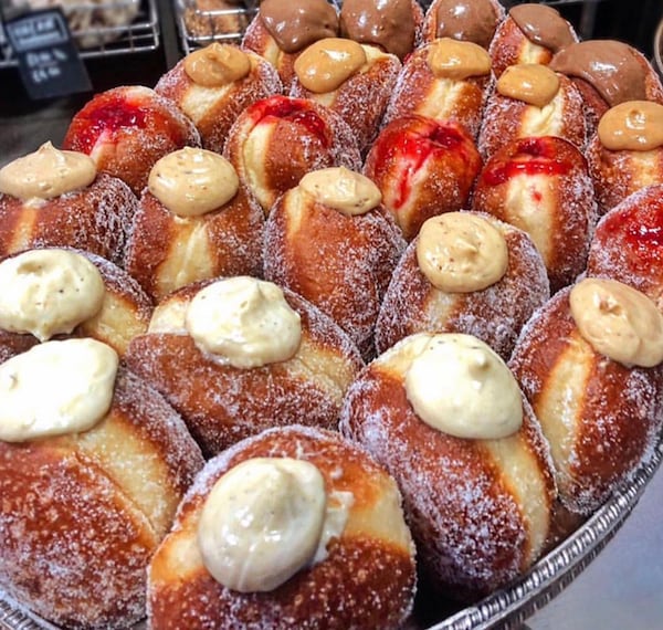 House-made filled beignets from the Breakfast Boys. / Courtesy of the Breakfast Boys