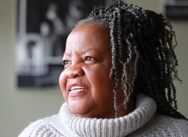 January 16, 2020 Atlanta: Hosea Feed the Hungry CEO Elisabeth Omilami during an interview at a rental warehouse while renovations are being made to their existing location on Thursday, January 16, 2020, in Atlanta. Curtis Compton ccompton@ajc.com