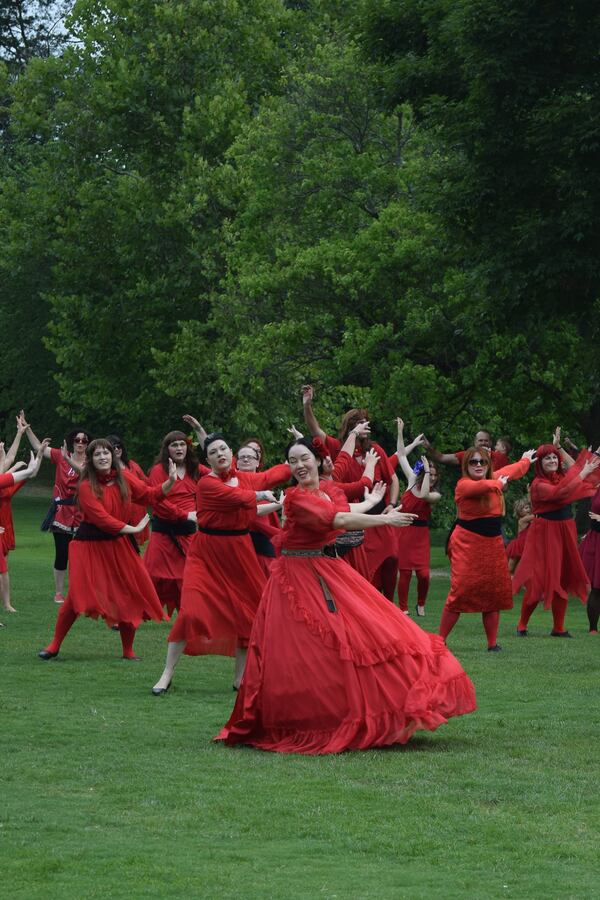 The 2016 Most Wuthering Heights Day Ever event in Atlanta's Candler Park. Photo by Shane Harrison/sharrison@ajc.com