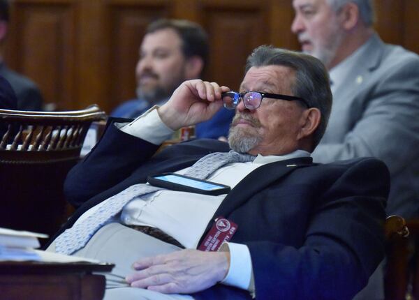 Republican Rep. Alan Powell at the Georgia State Capitol on March 29, 2019. HYOSUB SHIN / HSHIN@AJC.COM