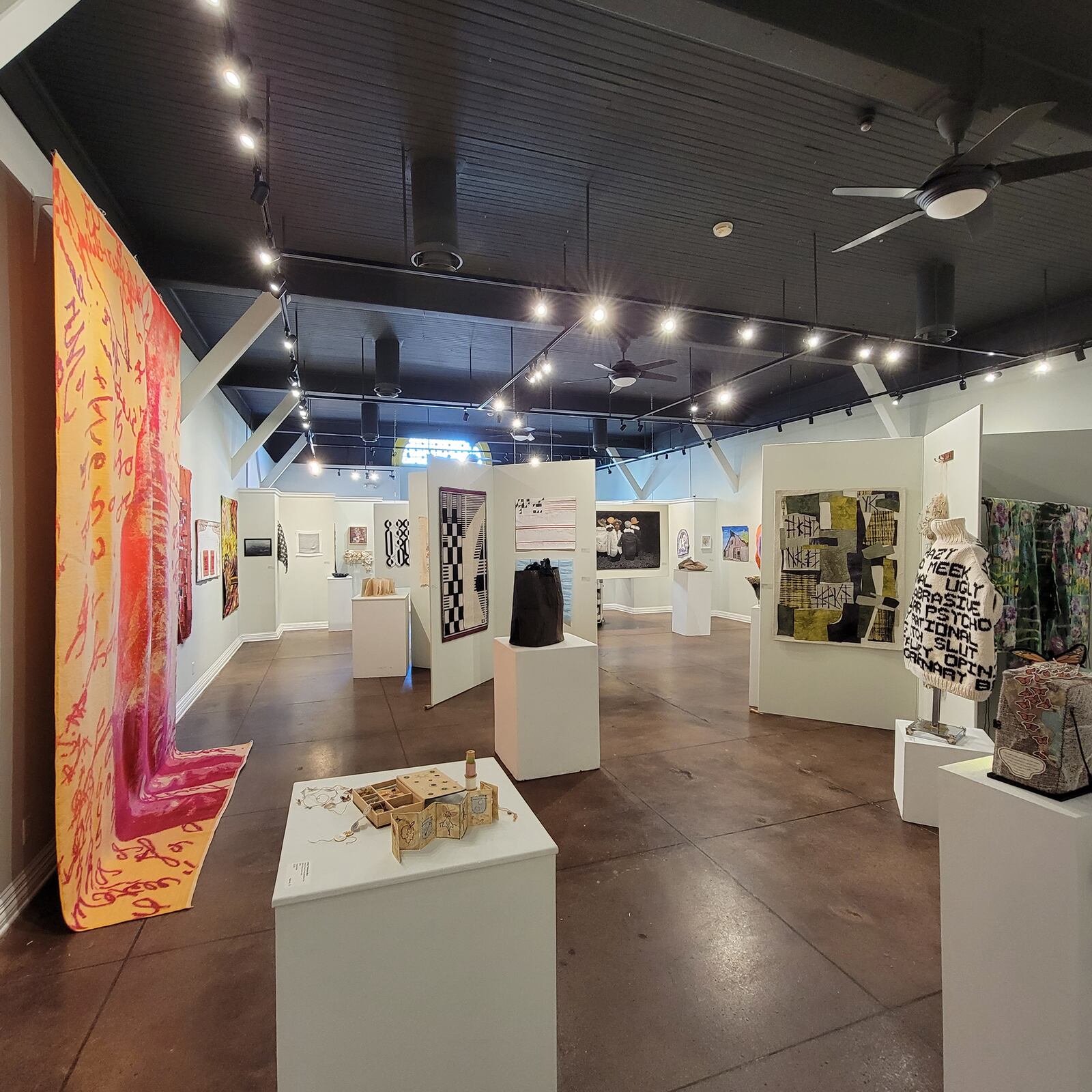 "Fantastic Fibers 2022" is an exhibition of 55 fiber artworks at the Yeiser Art Center.   
Courtesy of the Yeiser Art Center.