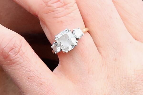 Meghan’s engagement ring 