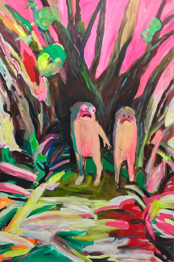 Atlanta artist Tori Tinsley’s “Forest Hug” (2016).