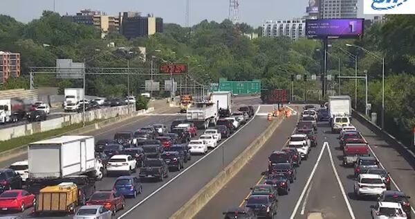 The crash occurred in the southbound lanes of I-75 near the Northside Drive exit.