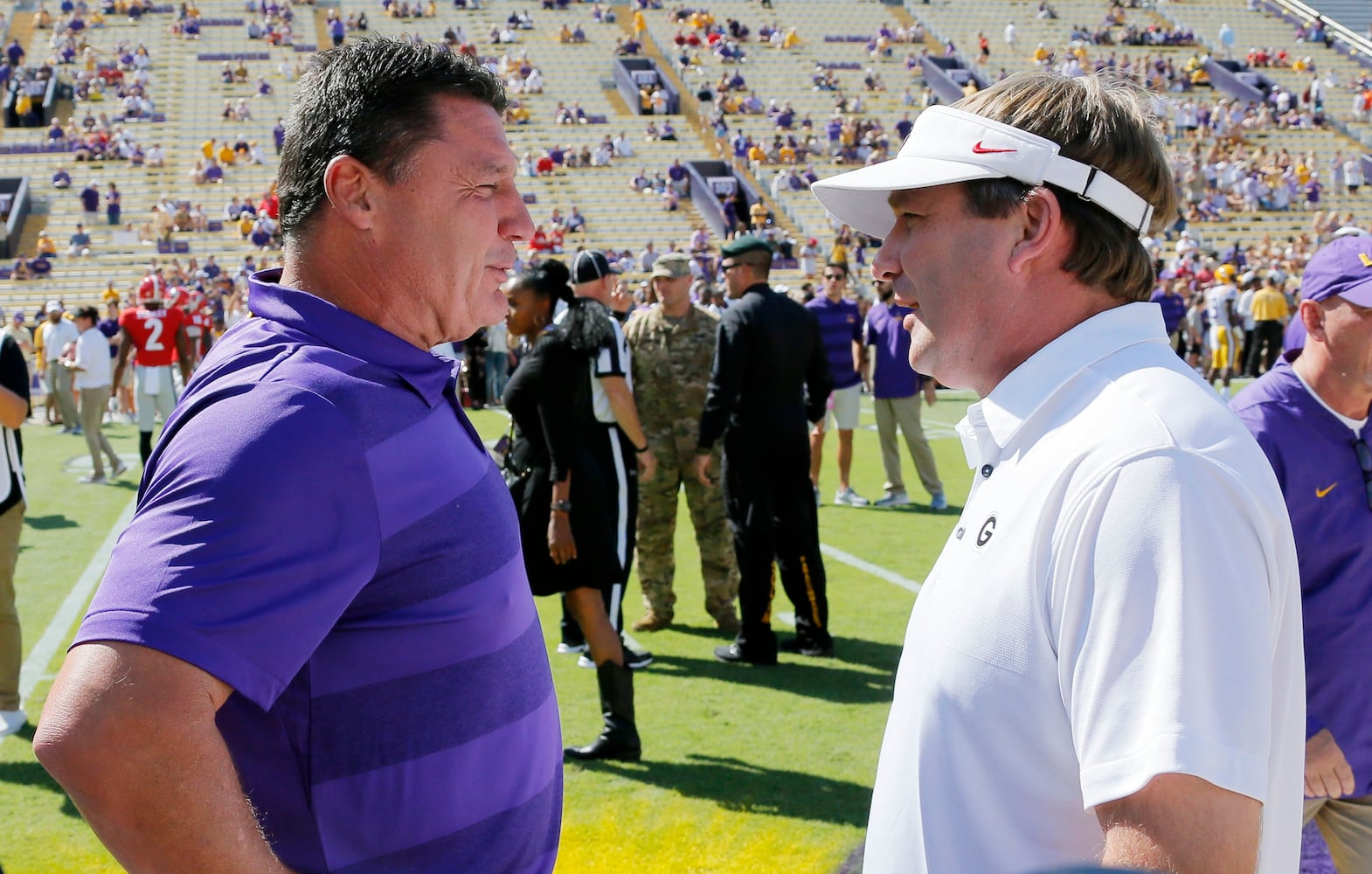 Photos: Bulldogs get big SEC test from LSU